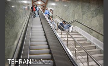 ایستگاه تقاطعی میدان امام حسین(ع) پیش از افتتاح 28