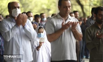 اقامه نماز عید سعید فطر در دانشگاه تهران 35