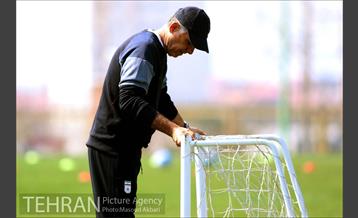 تمرین تیم ملی فوتبال ایران