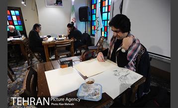 کارگاه کاریکاتور با موضوع درختکاری 10