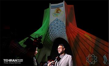 اکران ویدئو مپینگ روز ملی مکزیک 3