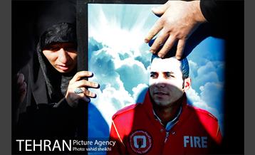 اولین سالگرد شهدای حادثه ساختمان پلاسکو 11