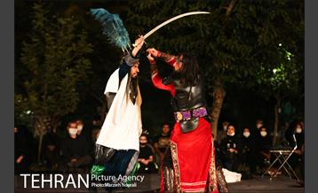 اجرای تعزیه در پهنه رودکی، گذر استاد شهریار 5