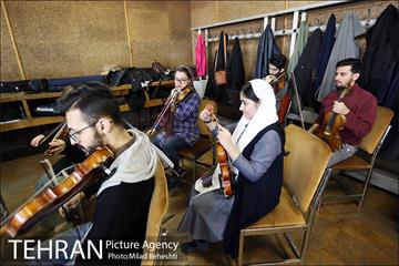 تمرین ارکستر فیلارمونیک ایران 6