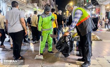 خدمات رسانی شهرداری تهران در شهر نجف 17