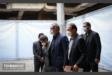 بازدید شهردار تهران از سازمان تاکسیرانی تهران 1