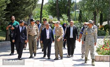 رونمایی از ۸ سردیس شهدای ارتش جمهوری اسلامی ایران 20