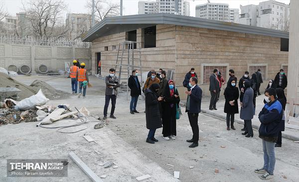 بازدیدخبرنگاران رسانه های گروهی از پروژه های عمرانی منطقه ۵