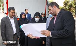 بازدید نرگس معدنی پور از منطقه 17