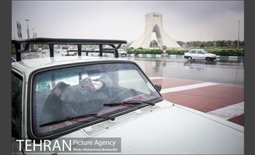 بارش باران پاییزی در تهران 29