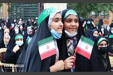 اجتماع دختران فاطمی در دانشکده افسری امام علی(ع) 6