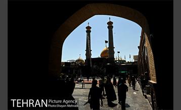 عزاداری تاسوعا در حرم شاه عبدالعظیم حسنی (ع) 8