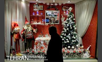 بازار کریسمس در خیابان میرزای شیرازی 14