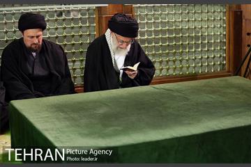 حضور رهبر انقلاب در مرقد مطهر امام راحل و گلزار شهدای بهشت زهرا 20