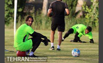 تمرین تیم فوتبال استقلال
