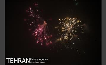 نورافشانی میدان امام حسین(ع) به مناسبت نیمه شعبان‎ 8