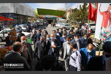 بازدید شهردار تهران از فروشگاه شهروند و میادین میوه تره بار 13