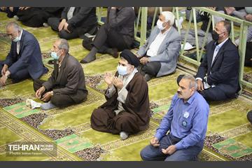 اقامه نماز عید سعید فطر در دانشگاه تهران 5