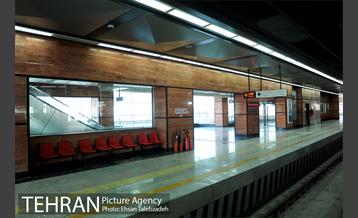 افتتاح خط ۸ متروی تهران با حضور قالیباف و لاریجانی 23