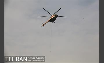 سقوط بالگرد در دریاچه شهدای خلیج فارس