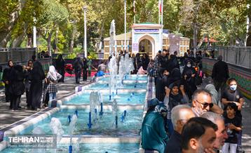 مراسم شهادت امام رضا(ع) و سالگرد تدفین شهدای گمنام منطقه۸