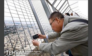 بازدید مهمانان خارجی سی و دومین نمایشگاه بین المللی کتاب تهران از برج میلاد  5