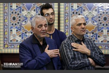 مراسم احیا شب ۲۳ ماه رمضان و تشییع شهید گمنام در حسینیه یرکی های مقیم تهران 21