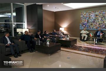 دیدار شهردار تهران با تولیت اتبعه حسینی و استاندار کربلا
