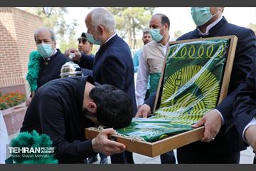 حضور خادمان امام رضا(ع) در بهشت حضرت زهرا(س) 17