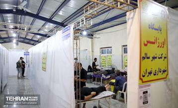 پایگاه اورژانس شهر سالم در مسیر نجف - کربلا 7