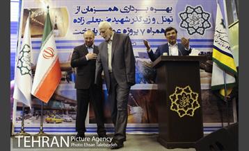 آیین افتتاح زیرگذر و تونل شهید ضربعلی زاده با حضور شهردار تهران 23