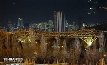 خاموشی پل طبیعت و گنبد مینا همزمان با ساعت زمین  10