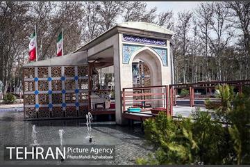 غبارروبی مزار شهدای گمنام فدک 2