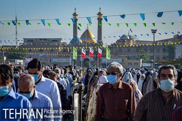 نماز عید فطر در جوار مرقد حضرت عبدالعظیم حسنی(ع) 14