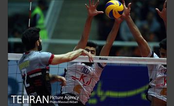 دیدار بانک سرمایه و پیکان در لیگ برتر والیبال 10
