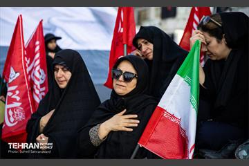 تشییع پیکر آقای شهید ایران