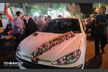 جشن زوج‌های جان‌فدا در منطقه 13 14