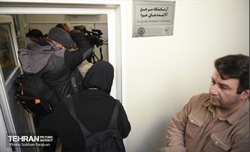 بازدید اصحاب رسانه از ایستگاه‌ سنجش آلودگی هوا 13