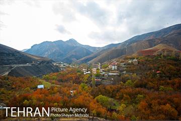 طبیعت پاییزی روستای سنگان 1