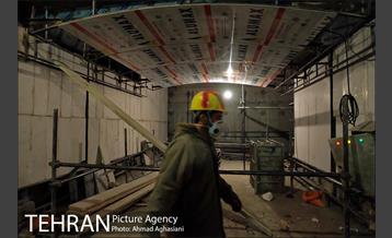 مراحل ساخت خط 7 مترو تهران 9