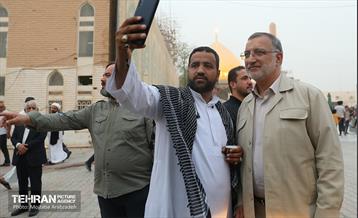 دیدار شهردار تهران با مسئولان عتبه عسکریه