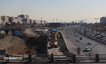 بهره برداری از گام نخست تقاطع غیر همسطح بزرگراه شهیدان ستاری-فهمیده 31