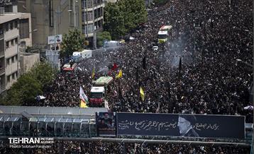 تشییع پیکر شهدای خدمت - 3 23