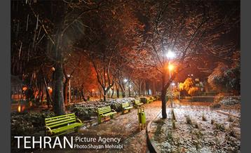 بارش برف در تهران 23