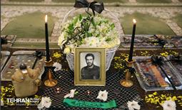 حضور شهردار تهران در مراسم ترحیم جانباز شهید محمد سرتیپی