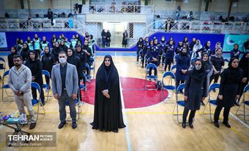 اختتامیه مسابقات والیبال بانوان 2