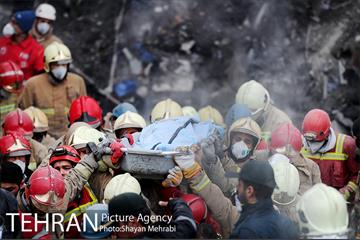 هشتمین روز آواربرداری ساختمان پلاسکو-1 10