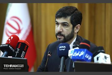 نشست خبری رئیس کمیسیون برنامه و بودجه شورای اسلامی شهر تهران 12