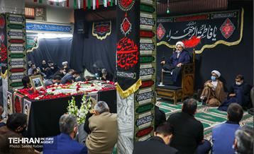 مراسم وداع با شهید سید مرتضی رضا قدیری در حراست شهرداری 16