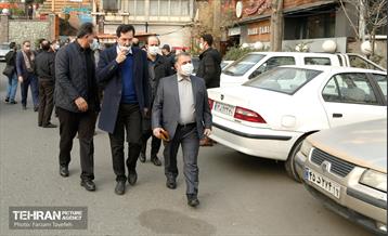 بازدید شهرداران منطقه 2 و 5 از دره فرحزاد